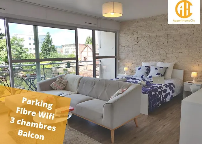 Appartement Appart'homecity - Grand Prieuré - 1 à 3 Rouen